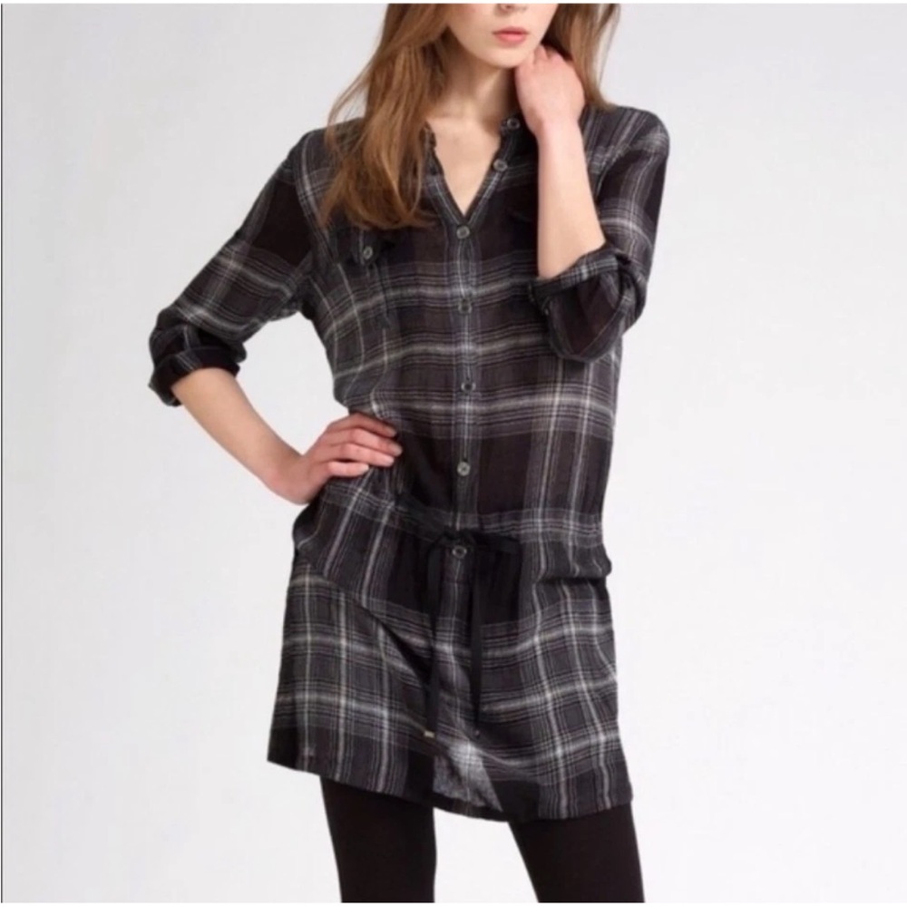 Burberry Brit plaid mini dress